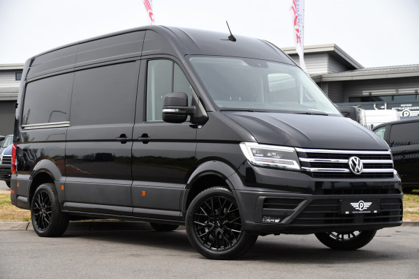 Volkswagen Crafter 35 2.0 TDI L3H3 Black Edition Camera, Adaptieve Cruise, Carplay, LED, Trekhaak, Voorruitverwarming, Sensoren, 177pk, Automaat, Uniek!
