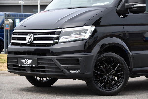 Volkswagen Crafter 35 2.0 TDI L3H3 Black Edition Camera, Adaptieve Cruise, Carplay, LED, Trekhaak, Voorruitverwarming, Sensoren, 177pk, Automaat, Uniek!