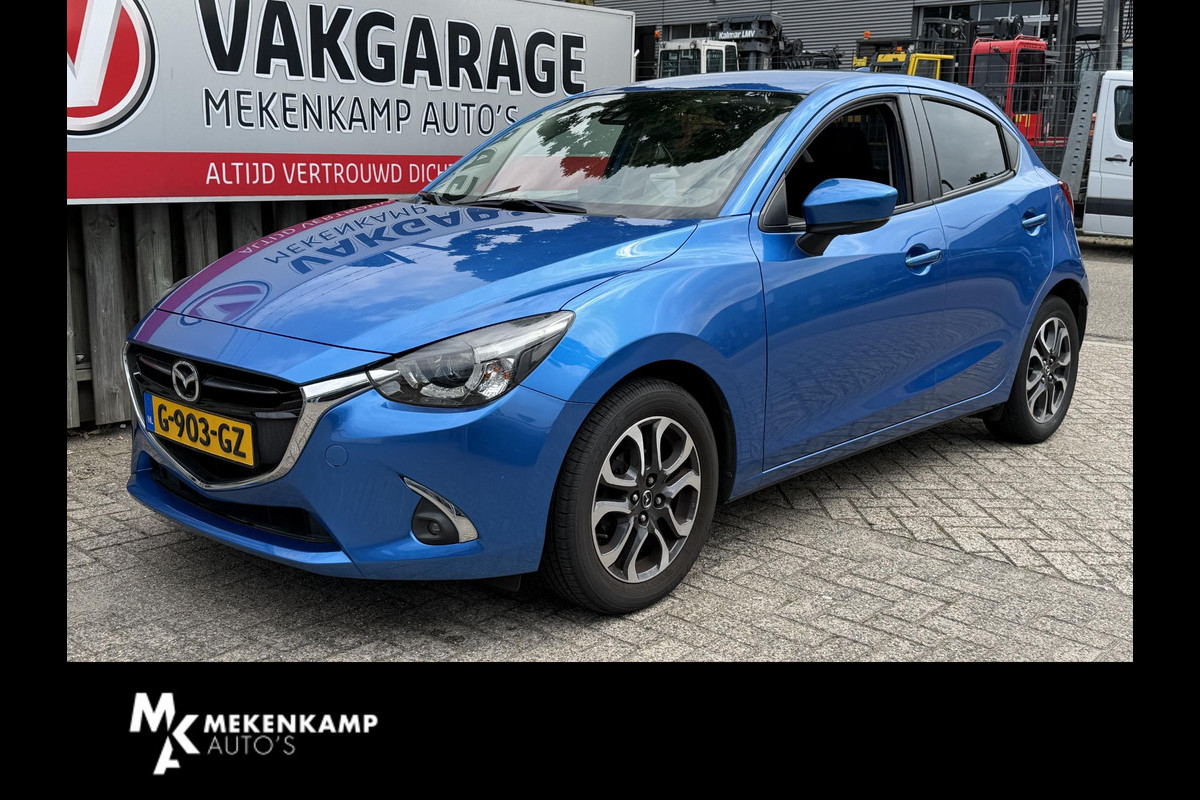 Mazda 2 1.5 Skyactiv-G GT-M 16"/Stoelverwarming/Head-up/Dodehoek/Camera/Navigatie/Keyless