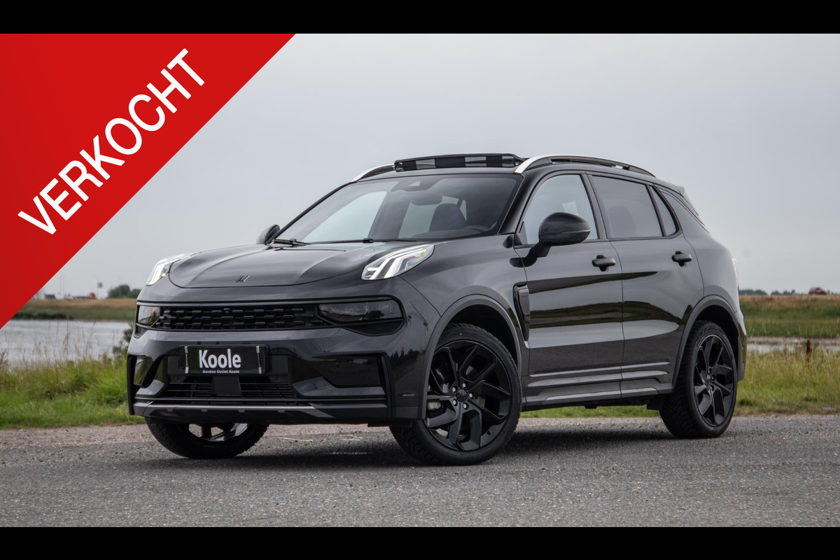 Lynk & Co 01 1.5 BLACK LINE / PANORAMA DAK / 360 CAMERA / CARPLAY / STOELVERWARMING