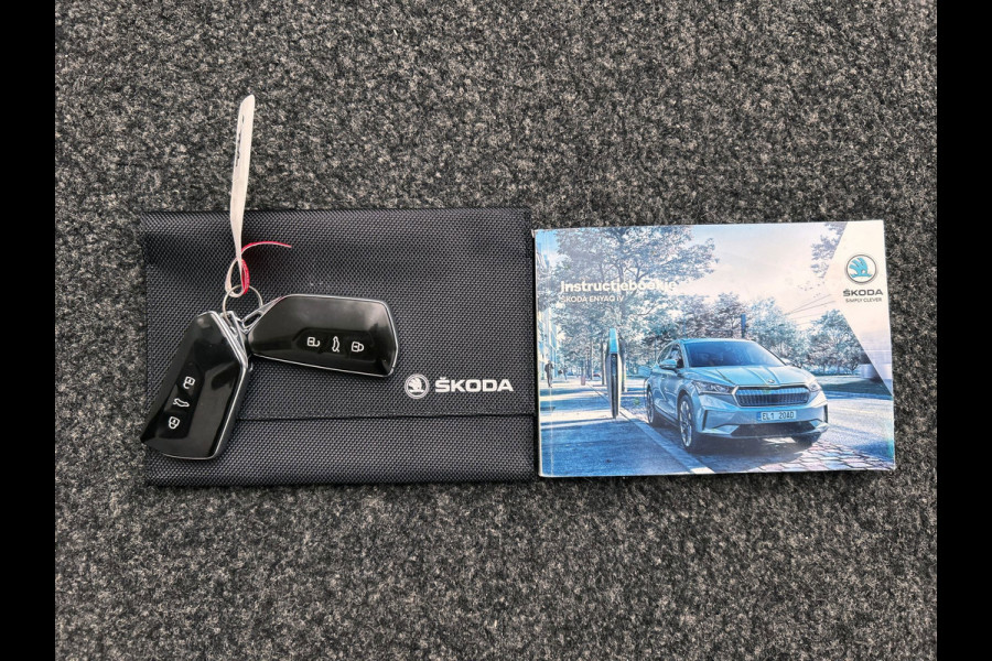 Škoda ENYAQ iV 80| SOH 93,38% Origineel Nederlands | Stoel/Stuur verwarming | Memory | Camera | Keyless | Adaptieve Cruise/Control