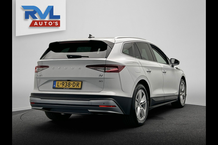 Škoda ENYAQ iV 80| SOH 93,38% Origineel Nederlands | Stoel/Stuur verwarming | Memory | Camera | Keyless | Adaptieve Cruise/Control