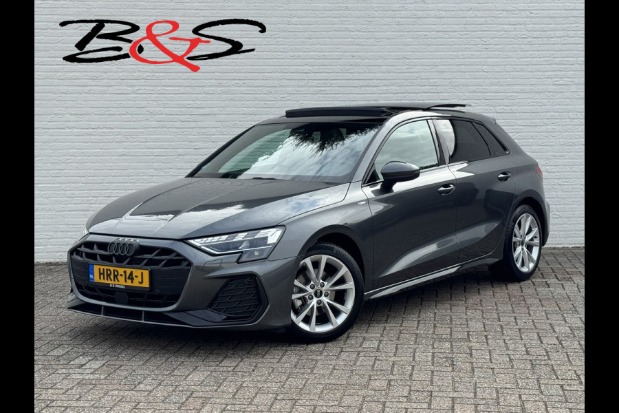 Audi A3 SPORTBACK 30 TFSI S-Line edition Automaat Achteruitrijcamera Navi Carplay All-Seasonbanden Clima S-line binnen en buiten