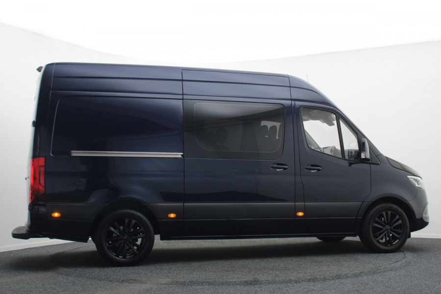 Mercedes-Benz Sprinter 315 CDI L2H2 DC 6-Zits, Camera, Cruise, Apple Carplay, LED, Chauffersstoel, PDC, 18''