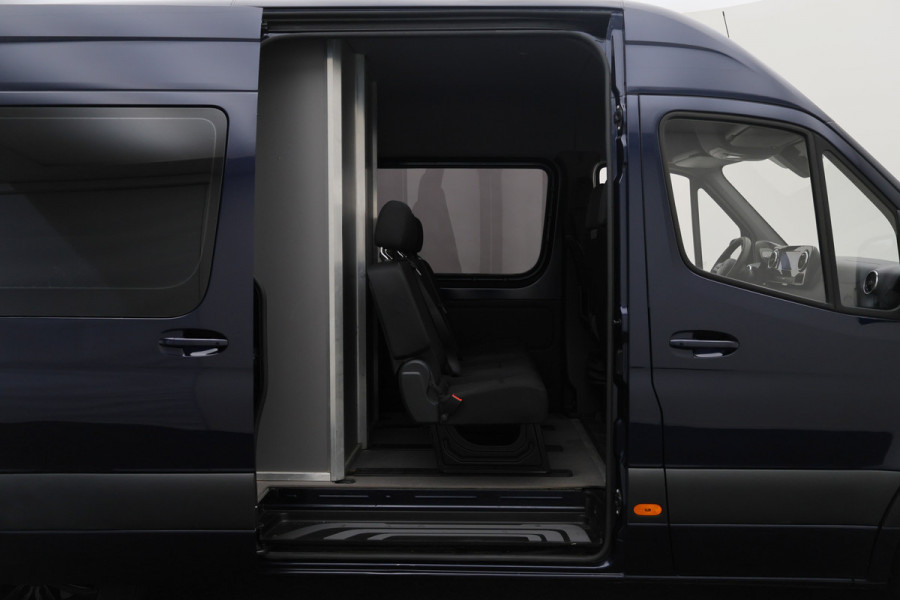Mercedes-Benz Sprinter 315 CDI L2H2 DC 6-Zits, Camera, Cruise, Apple Carplay, LED, Chauffersstoel, PDC, 18''