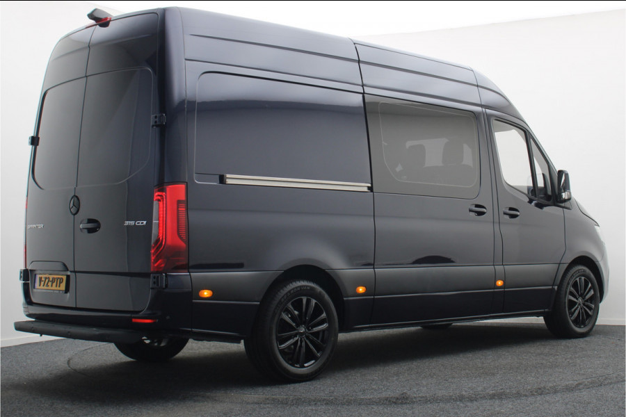 Mercedes-Benz Sprinter 315 CDI L2H2 DC 6-Zits, Camera, Cruise, Apple Carplay, LED, Chauffersstoel, PDC, 18''