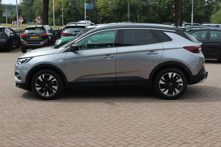 Opel Grandland X 1.2 Turbo Innovation / Trekhaak / Camera / Leder / Keyless / 18'' / CarPlay / Stoelventilatie+Verwarming / Stuurverwarming / DAB / Cruise Control