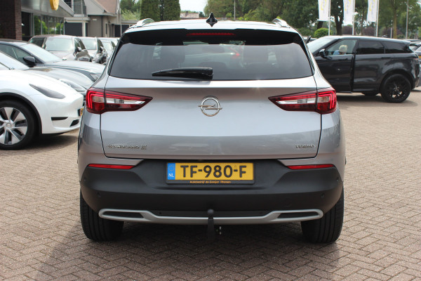 Opel Grandland X 1.2 Turbo Innovation / Trekhaak / Camera / Leder / Keyless / 18'' / CarPlay / Stoelventilatie+Verwarming / Stuurverwarming / DAB / Cruise Control