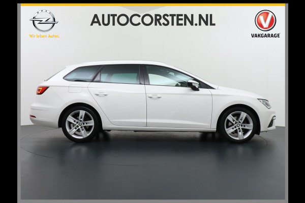 Seat Leon ST 1.5T 131pk FR Trekhaak Stoelverwarming Navi via Apple Carplay/Android Auto Navi Lmv 17" Dual-ECC Privacy Glass DAB Cruise Con Winterpack Sportstoelen Licht+Regensensor Isofix 1.400KG Trekgewicht Origineel Nederlandse Auto