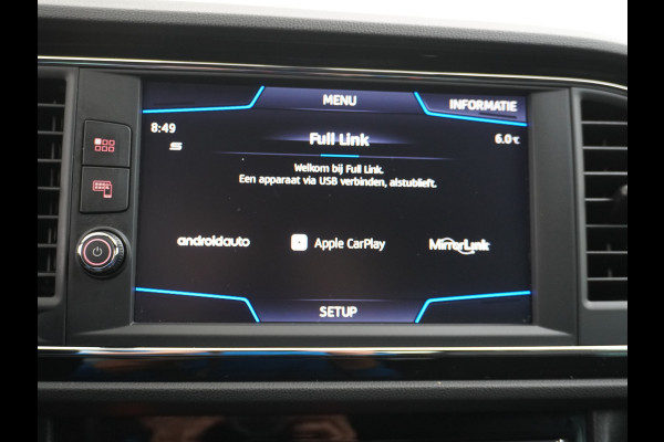 Seat Leon ST 1.5T 131pk FR Trekhaak Stoelverwarming Navi via Apple Carplay/Android Auto Navi Lmv 17" Dual-ECC Privacy Glass DAB Cruise Con Winterpack Sportstoelen Licht+Regensensor Isofix 1.400KG Trekgewicht Origineel Nederlandse Auto