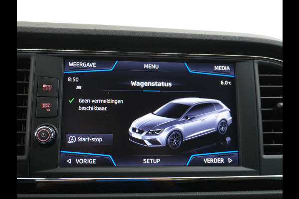 Seat Leon ST 1.5T 131pk FR Trekhaak Stoelverwarming Navi via Apple Carplay/Android Auto Navi Lmv 17" Dual-ECC Privacy Glass DAB Cruise Con Winterpack Sportstoelen Licht+Regensensor Isofix 1.400KG Trekgewicht Origineel Nederlandse Auto