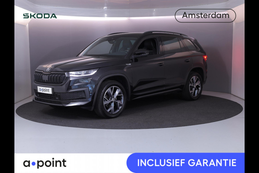 Škoda Kodiaq 1.5 TSI Sportline Business 150 pk Automaat | Navigatie | Parkeersensoren | Achteruitrijcamera | Adaptieve cruise control | Elektr. achterklep | Autom. airco (3 zones) | Keyless |