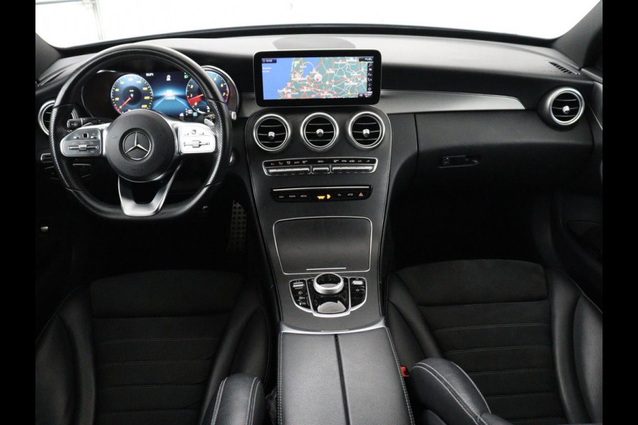Mercedes-Benz C-Klasse Estate 180 Business Solution | Panoramadak | Half leder | Stoelverwarming | Virtueel dashboard | 360 Camera | Park assist | Climate control | Cruise control |