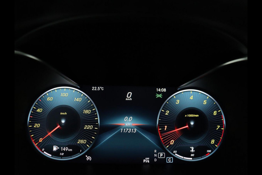 Mercedes-Benz C-Klasse Estate 180 Business Solution | Panoramadak | Half leder | Stoelverwarming | Virtueel dashboard | 360 Camera | Park assist | Climate control | Cruise control |
