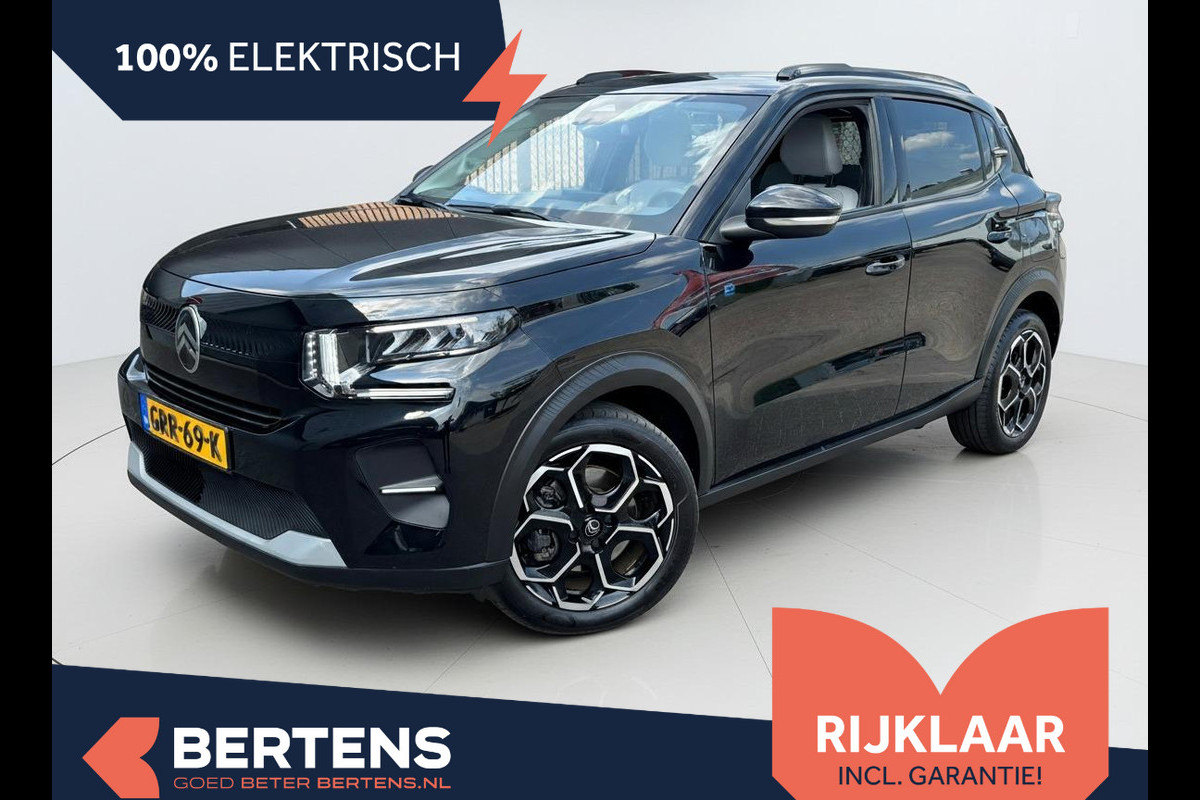 Citroën ë-C3 Max 113pk 44 kWh | 7 KW opladen | Camera | Carplay | Navi | Prijs is rijklaar