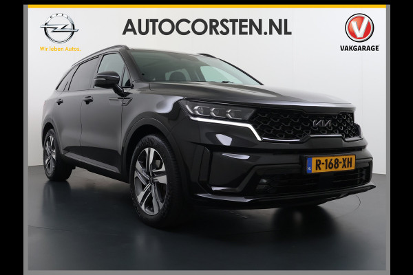 Kia Sorento 1.6T-GDI 230PK Hybrid Aut. 7-Persoons Adap.Cruise Leder Panoramadak Bose®-Audio Stuur+Stoel+Achterbank Verwarming Elek.Stoelen A Elek.Achterklep Keyless Ecc Navi Camera Pdc Privacy Glas Lmv 19" Led DAB Isofix 1e Eigenaar 1.650KG Trekgewicht Origineel Nederlandse Auto