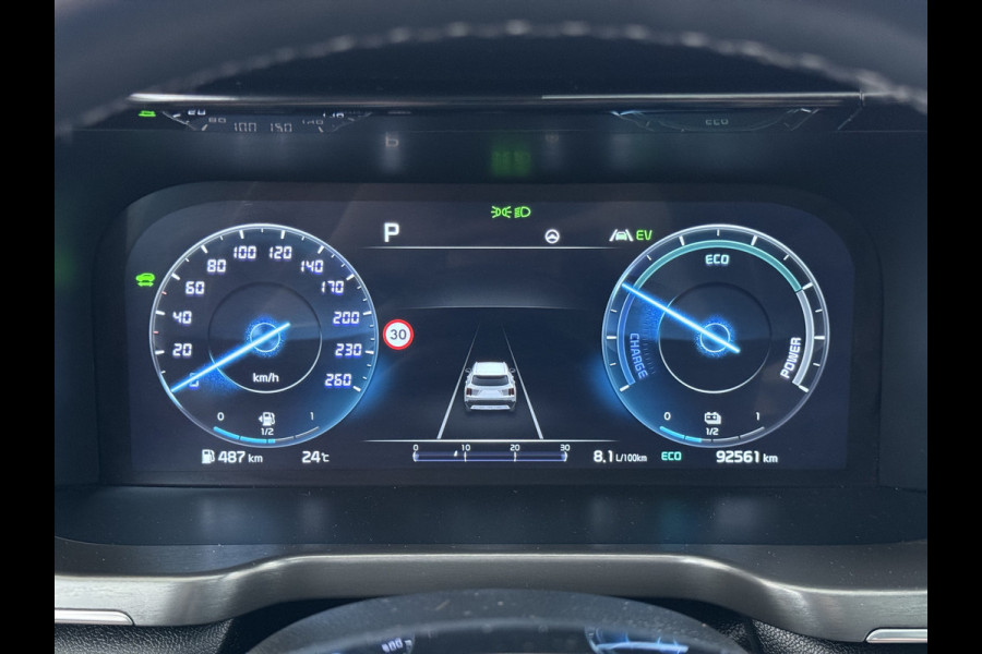 Kia Sorento 1.6T-GDI 230PK Hybrid Aut. 7-Persoons Adap.Cruise Leder Panoramadak Bose®-Audio Stuur+Stoel+Achterbank Verwarming Elek.Stoelen A Elek.Achterklep Keyless Ecc Navi Camera Pdc Privacy Glas Lmv 19" Led DAB Isofix 1e Eigenaar 1.650KG Trekgewicht Origineel Nederlandse Auto