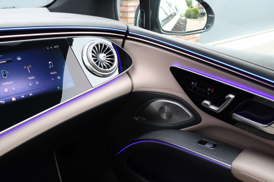 Mercedes-Benz EQS 350 Exclusive Line 118 kWh | Manufaktur | Hyperscreen | Luchtvering | Achterasbesturing | Comfortpakket Plus Achter | Burmester | Soft-Close | Massage | HUD | MBUX Tablet |
