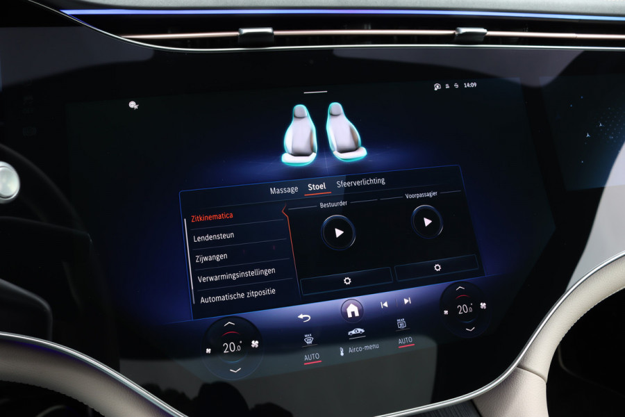 Mercedes-Benz EQS 350 Exclusive Line 118 kWh | Manufaktur | Hyperscreen | Luchtvering | Achterasbesturing | Comfortpakket Plus Achter | Burmester | Soft-Close | Massage | HUD | MBUX Tablet |