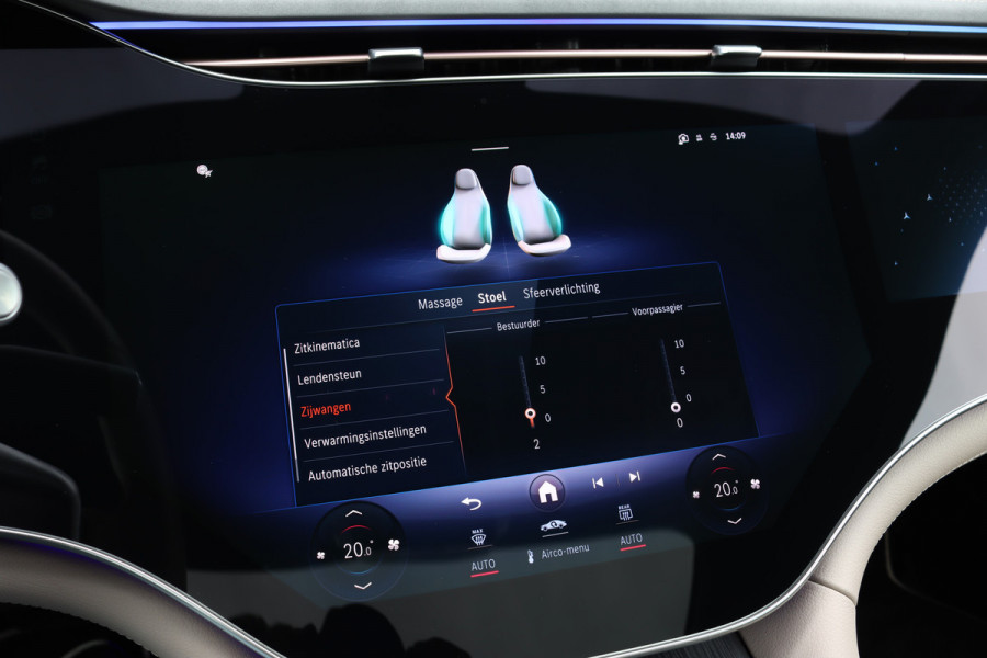 Mercedes-Benz EQS 350 Exclusive Line 118 kWh | Manufaktur | Hyperscreen | Luchtvering | Achterasbesturing | Comfortpakket Plus Achter | Burmester | Soft-Close | Massage | HUD | MBUX Tablet |