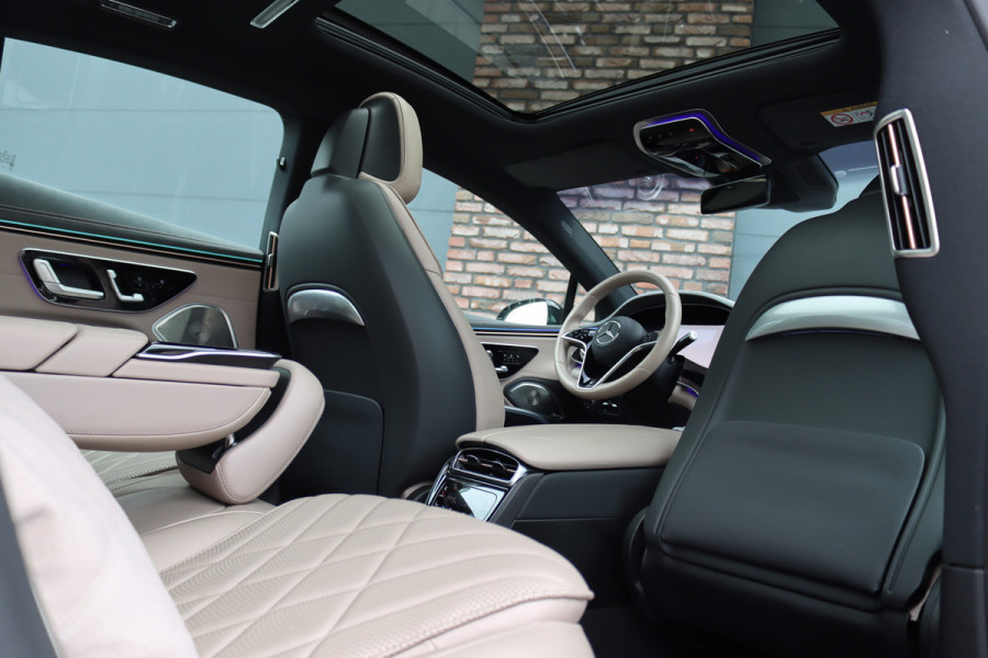 Mercedes-Benz EQS 350 Exclusive Line 118 kWh | Manufaktur | Hyperscreen | Luchtvering | Achterasbesturing | Comfortpakket Plus Achter | Burmester | Soft-Close | Massage | HUD | MBUX Tablet |