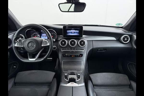Mercedes-Benz C-Klasse Cabrio 200 184PK Automaat AMG Premium Plus Air Scarf Stoelverwarming Navi Ecc Cruise Control Pdc Lmv Led Isofix Bluetooth Elek.Stoelen