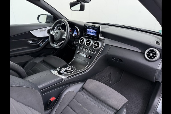 Mercedes-Benz C-Klasse Cabrio 200 184PK Automaat AMG Premium Plus Air Scarf Stoelverwarming Navi Ecc Cruise Control Pdc Lmv Led Isofix Bluetooth Elek.Stoelen