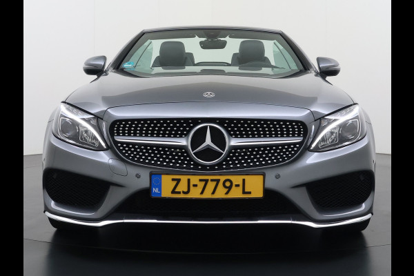 Mercedes-Benz C-Klasse Cabrio 200 184PK Automaat AMG Premium Plus Air Scarf Stoelverwarming Navi Ecc Cruise Control Pdc Lmv Led Isofix Bluetooth Elek.Stoelen
