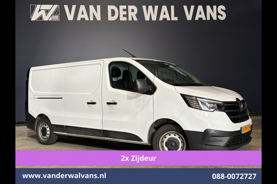 Renault Trafic 2.0 dCi 131pk L2H1 Euro6 Airco | 2x zijdeur | LED | Apple Carplay | Cruisecontrol Parkeersensoren, Bijrijdersbank, 2500kg trekvermogen