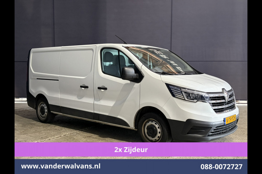 Renault Trafic 2.0 dCi 131pk L2H1 Euro6 Airco | 2x zijdeur | LED | Apple Carplay | Cruisecontrol Parkeersensoren, Bijrijdersbank, 2500kg trekvermogen