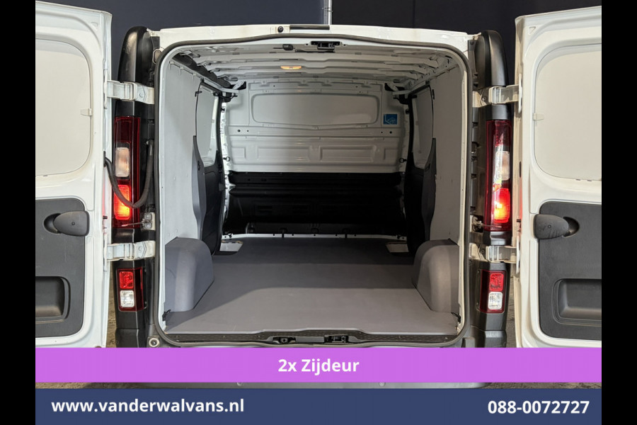 Renault Trafic 2.0 dCi 131pk L2H1 Euro6 Airco | 2x zijdeur | LED | Apple Carplay | Cruisecontrol Parkeersensoren, Bijrijdersbank, 2500kg trekvermogen