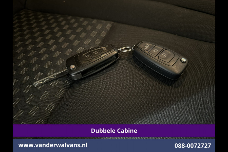 Ford Transit Custom 2.0 TDCI 131pk Automaat L2H1 Dubbele Cabine Euro6 Airco | 6-Zits | Camera | Navigatie | Apple Carplay Android Auto, Xenon, Cruisecontrol, Stoelverwarming, Verwarmde voorruit, Parkeersensoren, Achterklep