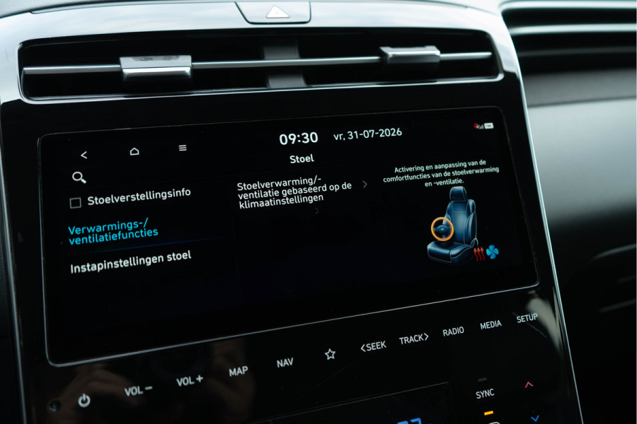 Hyundai Tucson 1.6 T-GDI HEV / Leder/ Stoelventilatie/ Krell Audio/ Trekhaak