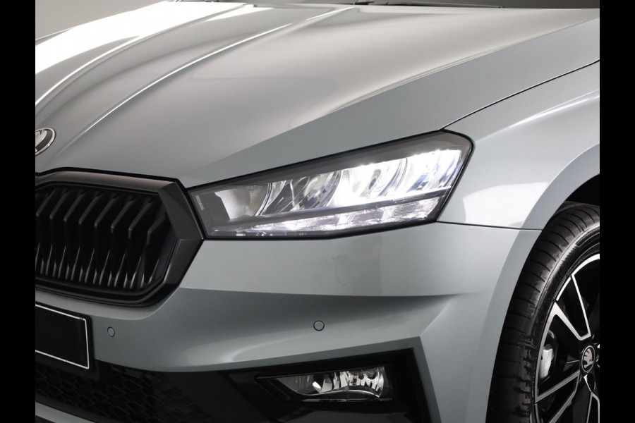 Škoda Fabia 1.0 TSI Monte Carlo | Smokey Diamond Metallic | Hill start Assist | Verwarmbare Voorstoelen | Draadloze Carplay