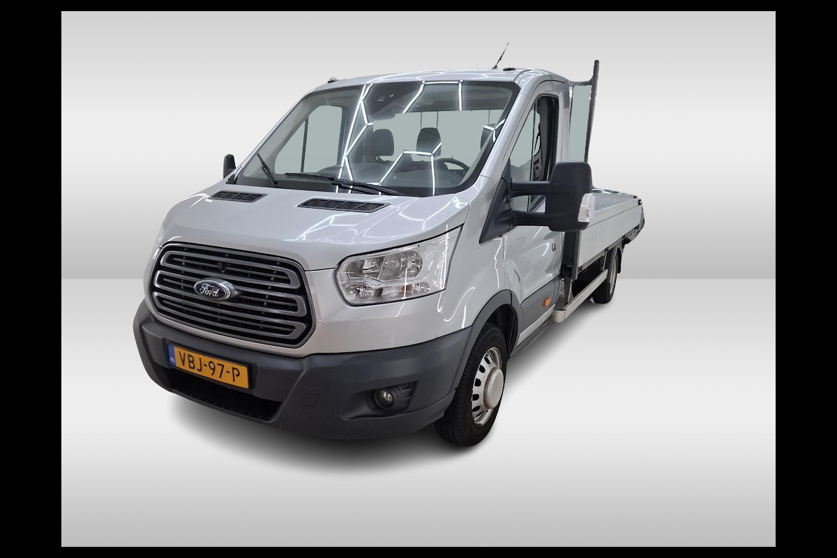 Ford Transit 350 2.0 TDCI L5H1 Open Laadbak Dubbel Lucht Airco 2.8T Trekhaak