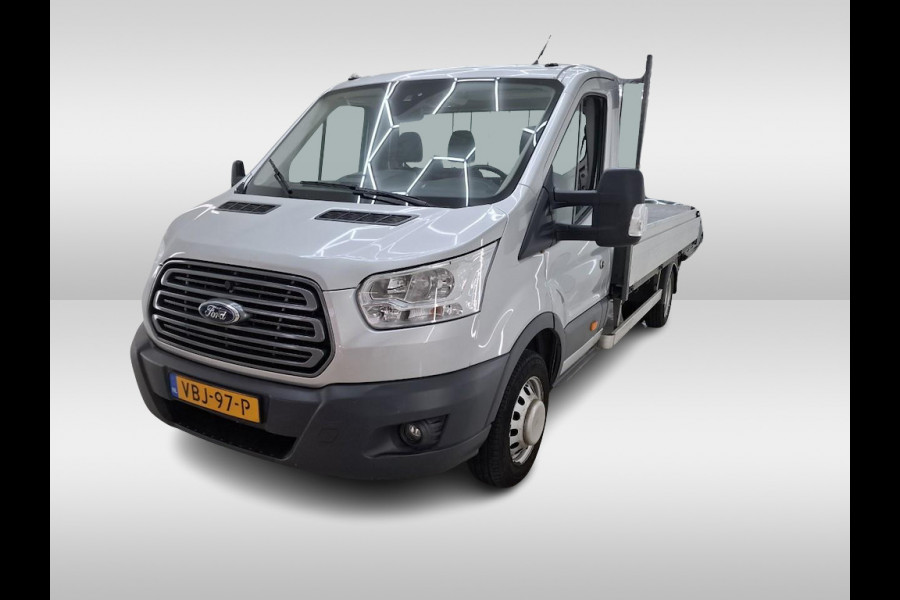 Ford Transit 350 2.0 TDCI L5H1 Open Laadbak Dubbel Lucht Airco 2.8T Trekhaak