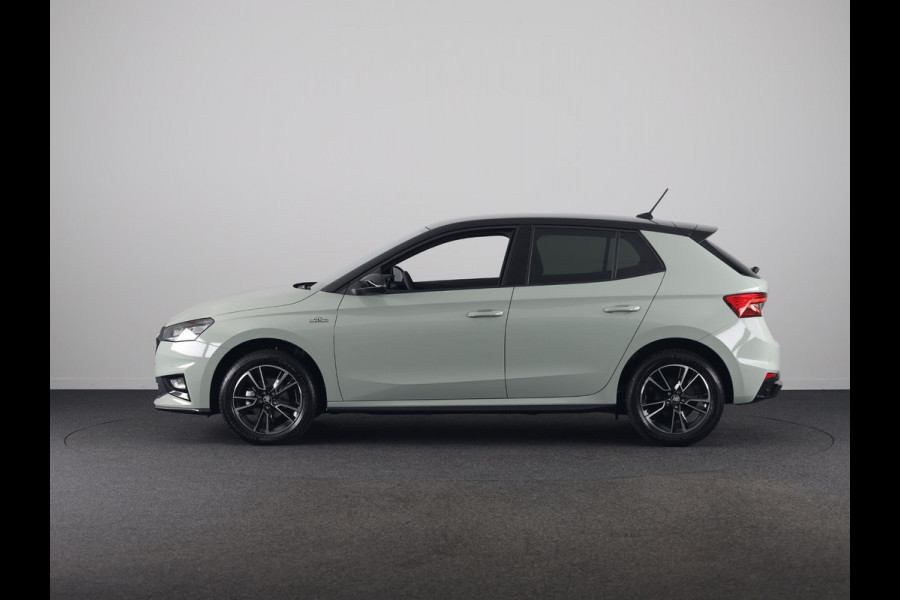 Škoda Fabia 1.0 TSI Monte Carlo | Timiano Green Black Magic | Travel Assist Pakket | Verwarmbare Voorstoelen | Hill Start Assist