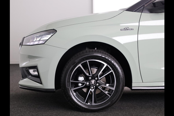 Škoda Fabia 1.0 TSI Monte Carlo | Timiano Green Black Magic | Travel Assist Pakket | Verwarmbare Voorstoelen | Hill Start Assist