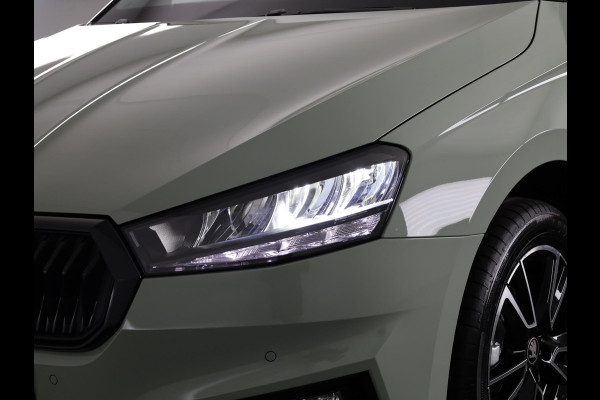 Škoda Fabia 1.0 TSI Monte Carlo | Timiano Green Black Magic | Travel Assist Pakket | Verwarmbare Voorstoelen | Hill Start Assist