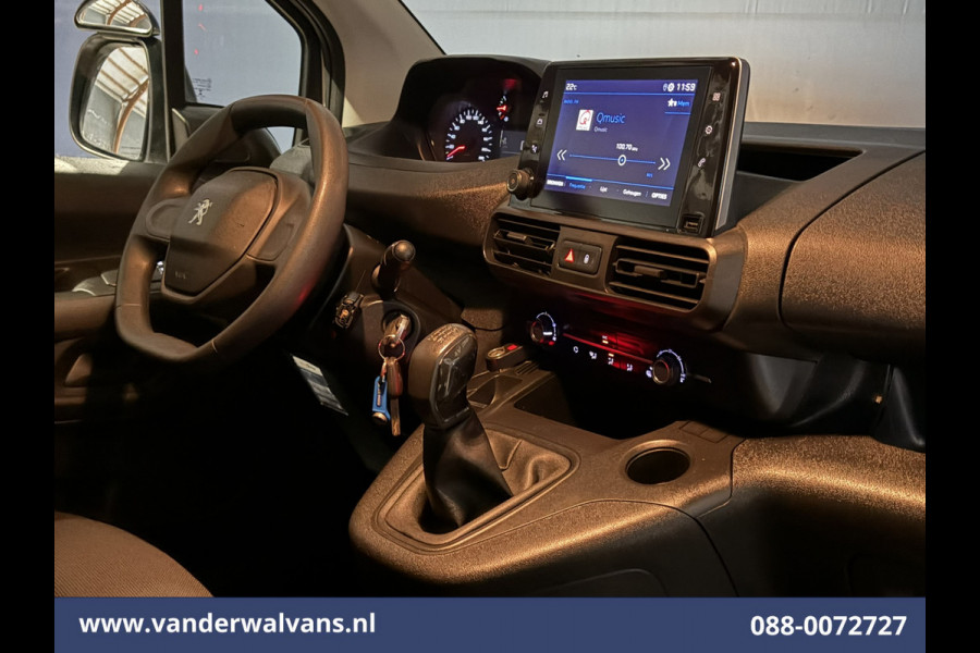 Peugeot Partner 1.5 BlueHDI L1H1 Euro6 Airco | Apple Carplay | Cruisecontrol | Trekhaak Android Auto, Parkeersensoren