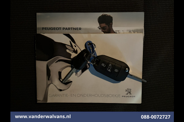 Peugeot Partner 1.5 BlueHDI L1H1 Euro6 Airco | Apple Carplay | Cruisecontrol | Trekhaak Android Auto, Parkeersensoren