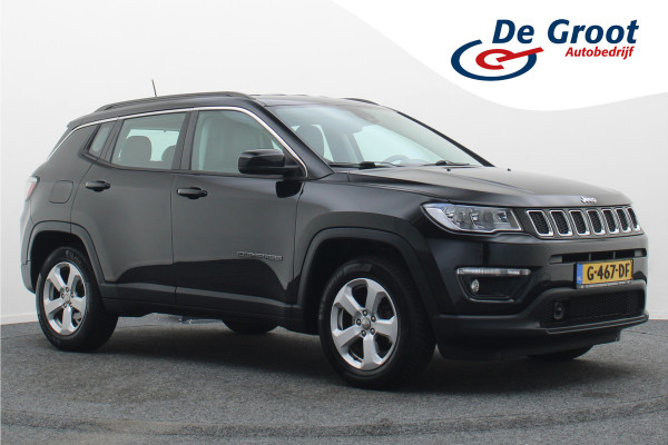 Jeep Compass 1.4 MultiAir Longitude Leder/Stof, Apple Carplay, Camera, Cruise, Climate, DAB, PDC, 17''