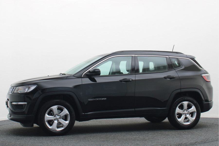 Jeep Compass 1.4 MultiAir Longitude Leder/Stof, Apple Carplay, Camera, Cruise, Climate, DAB, PDC, 17''