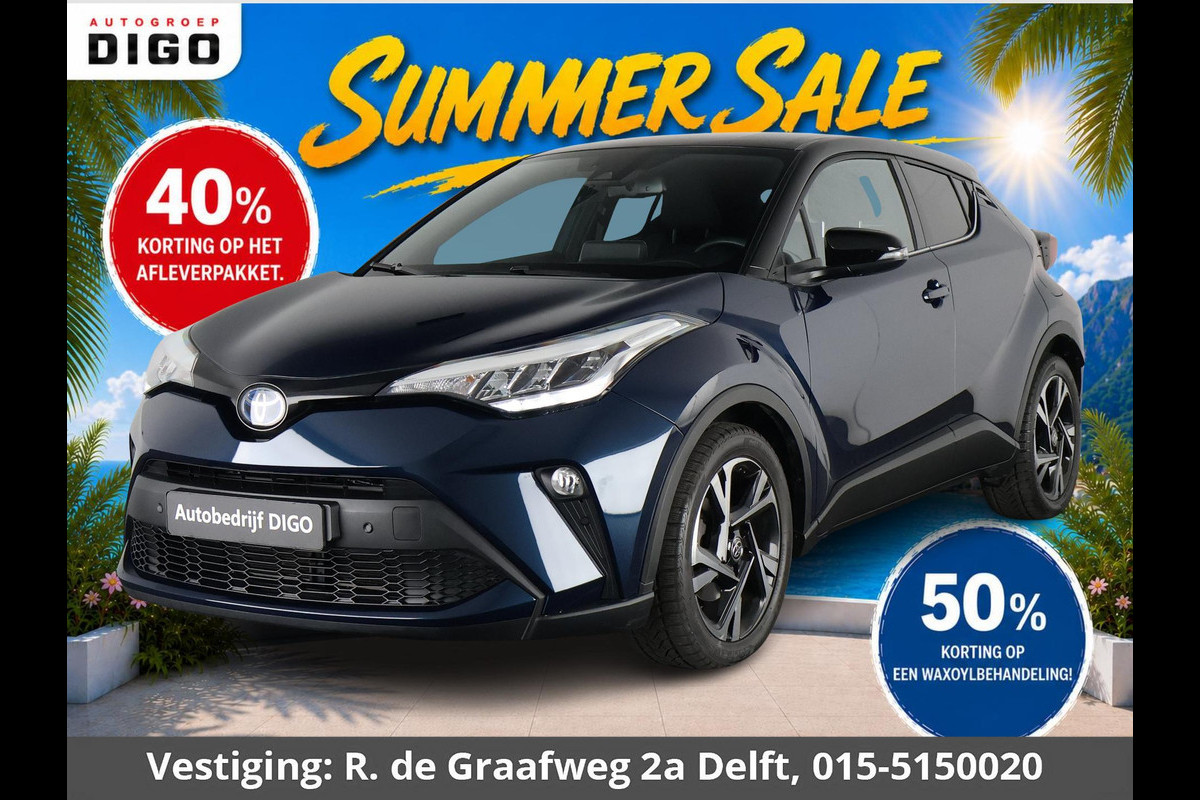 Toyota C-HR 2.0 High Power Hybrid Dynamic Bi-Tone | Navigatie | Parkeersensoren | Dodehoek detectie | Stoelverwarming |