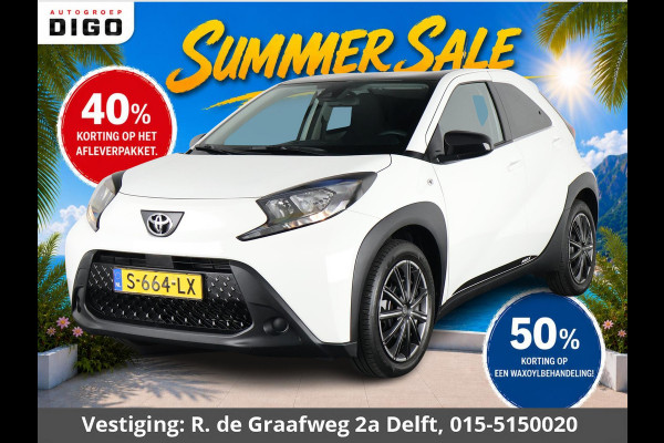 Toyota Aygo X 1.0 VVT-i MT Play Sport | Apple Carplay & AndroidAUTO | Airco | Camera | Privacy Glass |