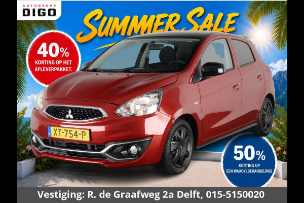 Mitsubishi Space Star 1.0 Cool+Sport | Airco | Privacy Glass | Dakspoiler |