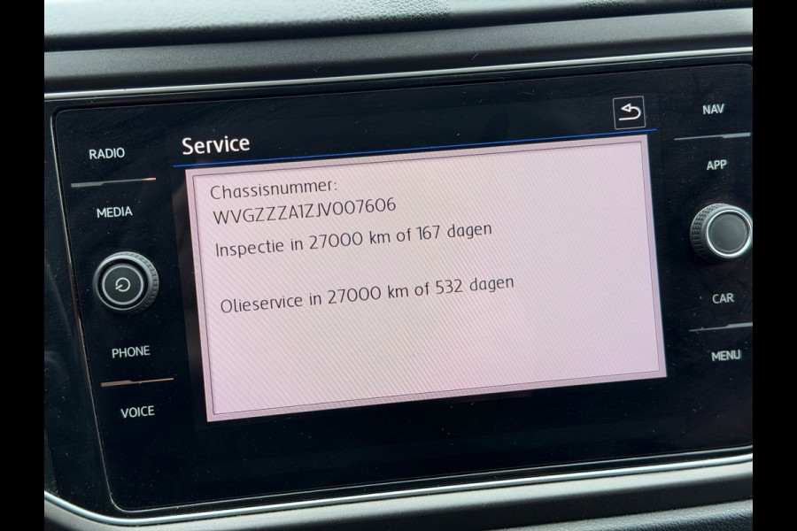 Volkswagen T-Roc 1.0 TSI Style 2018 Digitaal NAVI CLIMA NAP!