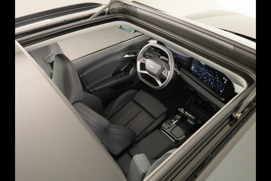 Audi Q6 e-tron Advanced edition 83Kwh 252 pk | Tech pro | Glazen panoramadak | Warmtewerend glas donker tint | Sportstoel zwart leder-kunstl |