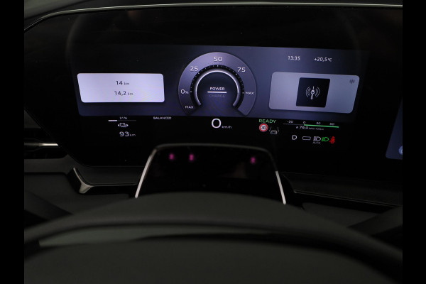 Audi Q6 e-tron Advanced edition 83Kwh 252 pk | Tech pro | Glazen panoramadak | Warmtewerend glas donker tint | Sportstoel zwart leder-kunstl |
