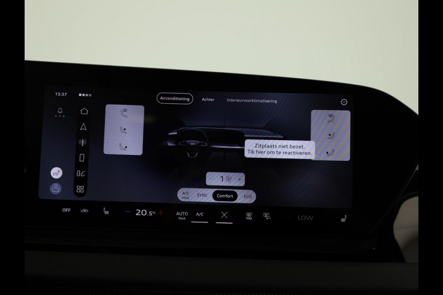 Audi Q6 e-tron Advanced edition 83Kwh 252 pk | Tech pro | Glazen panoramadak | Warmtewerend glas donker tint | Sportstoel zwart leder-kunstl |